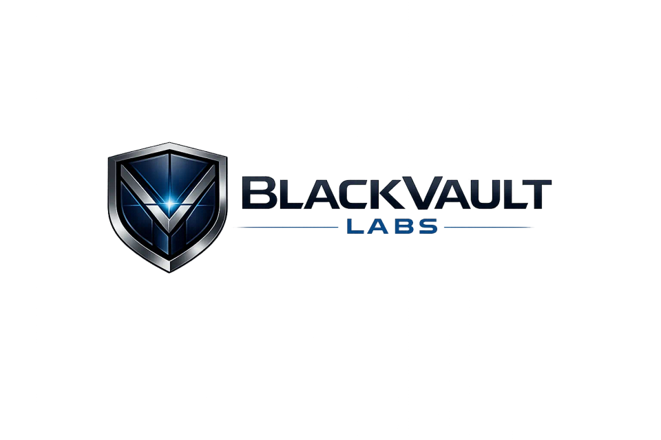 Blackvault labs logo original