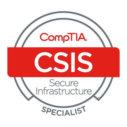 Comptia secure infrastructure specialist csis stackable certification