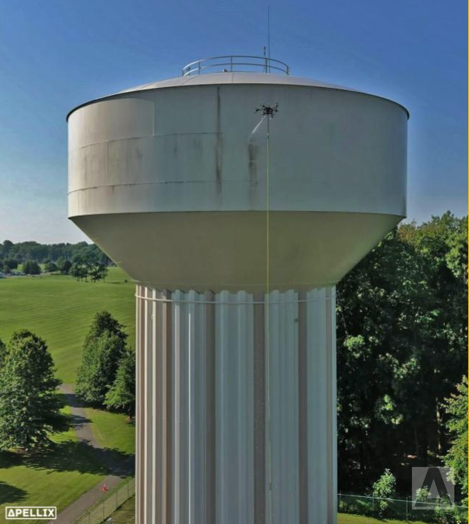 Apellix b1 drone water tower 2