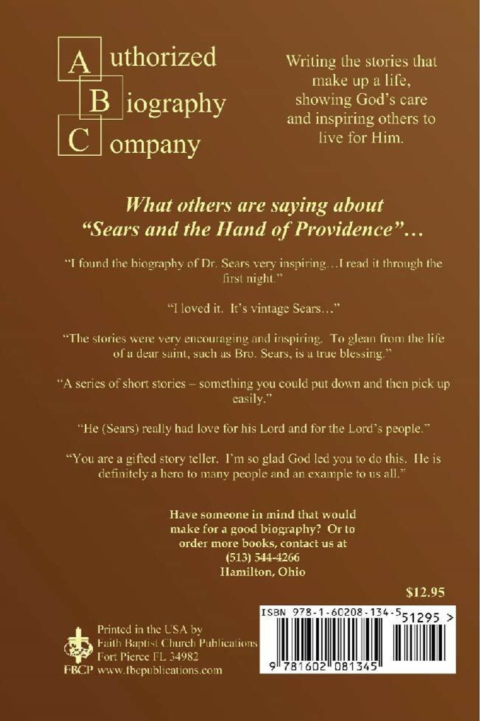 Sears backcover