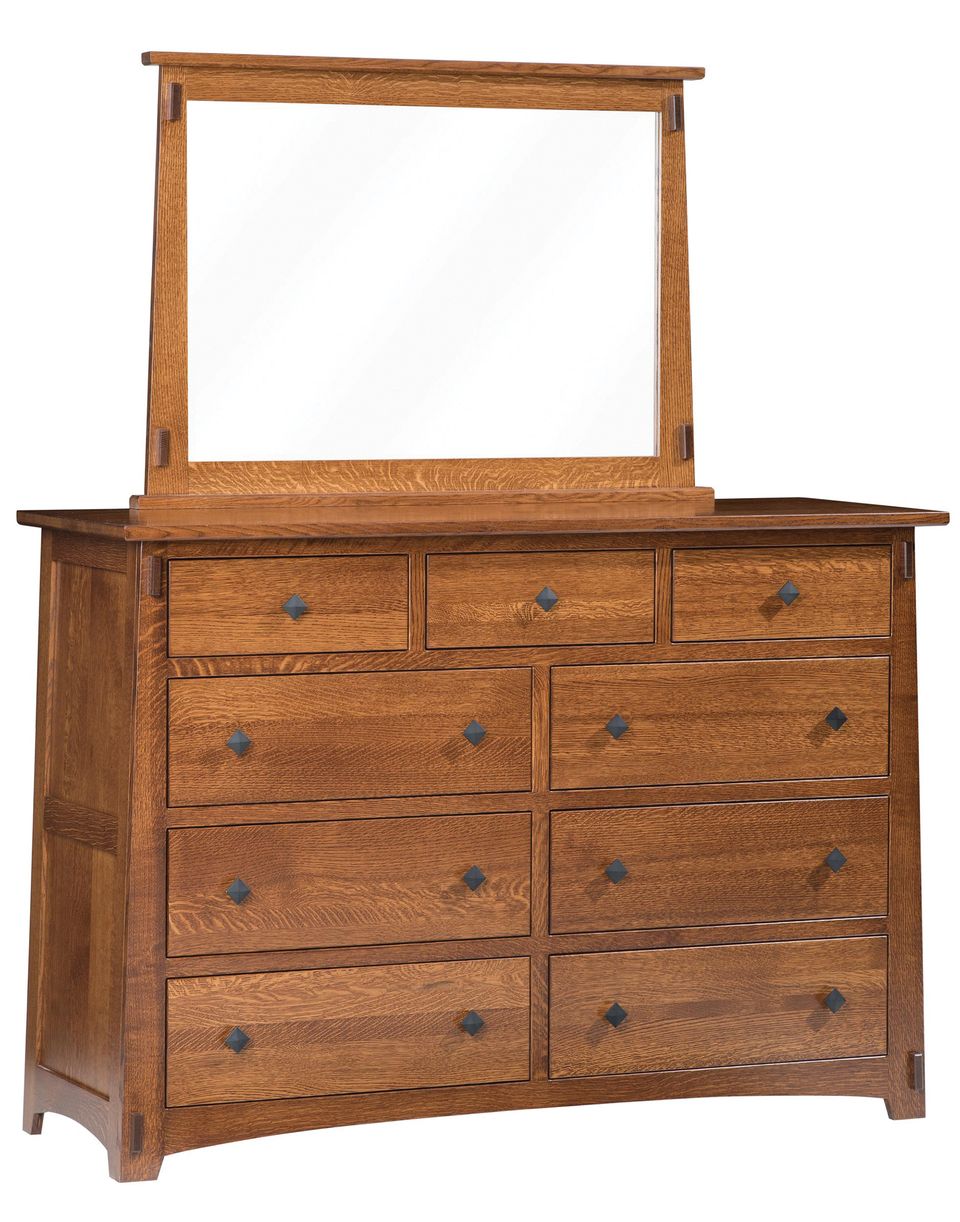 Qf 5600 tall dresser with mirror