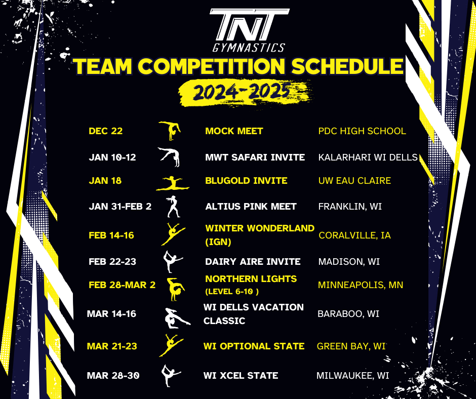 Fb competition schedule