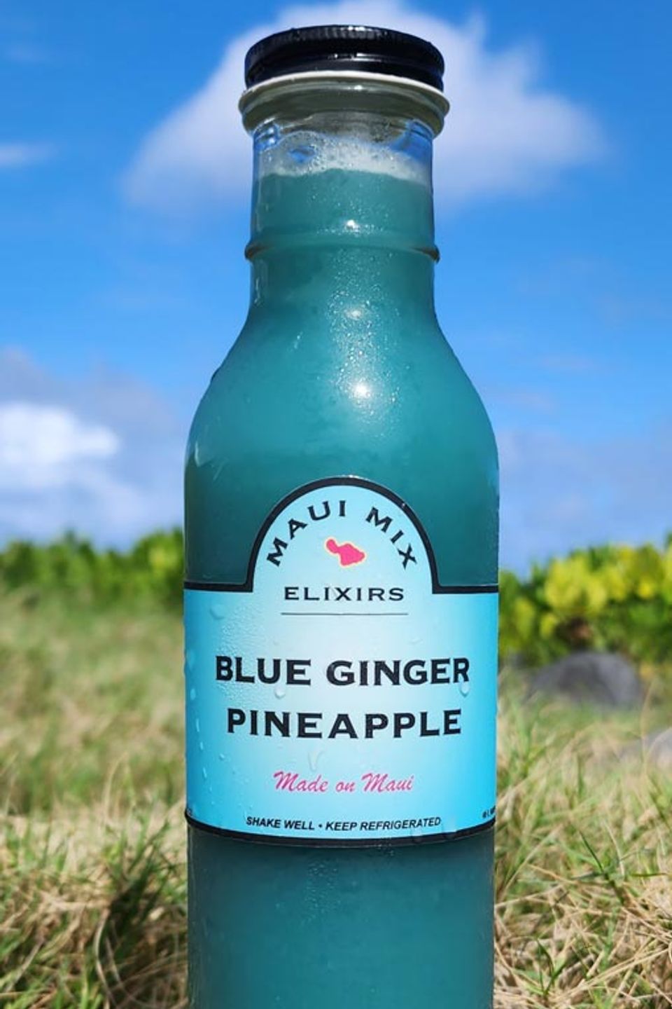 Blue ginger pineapple maui mixer