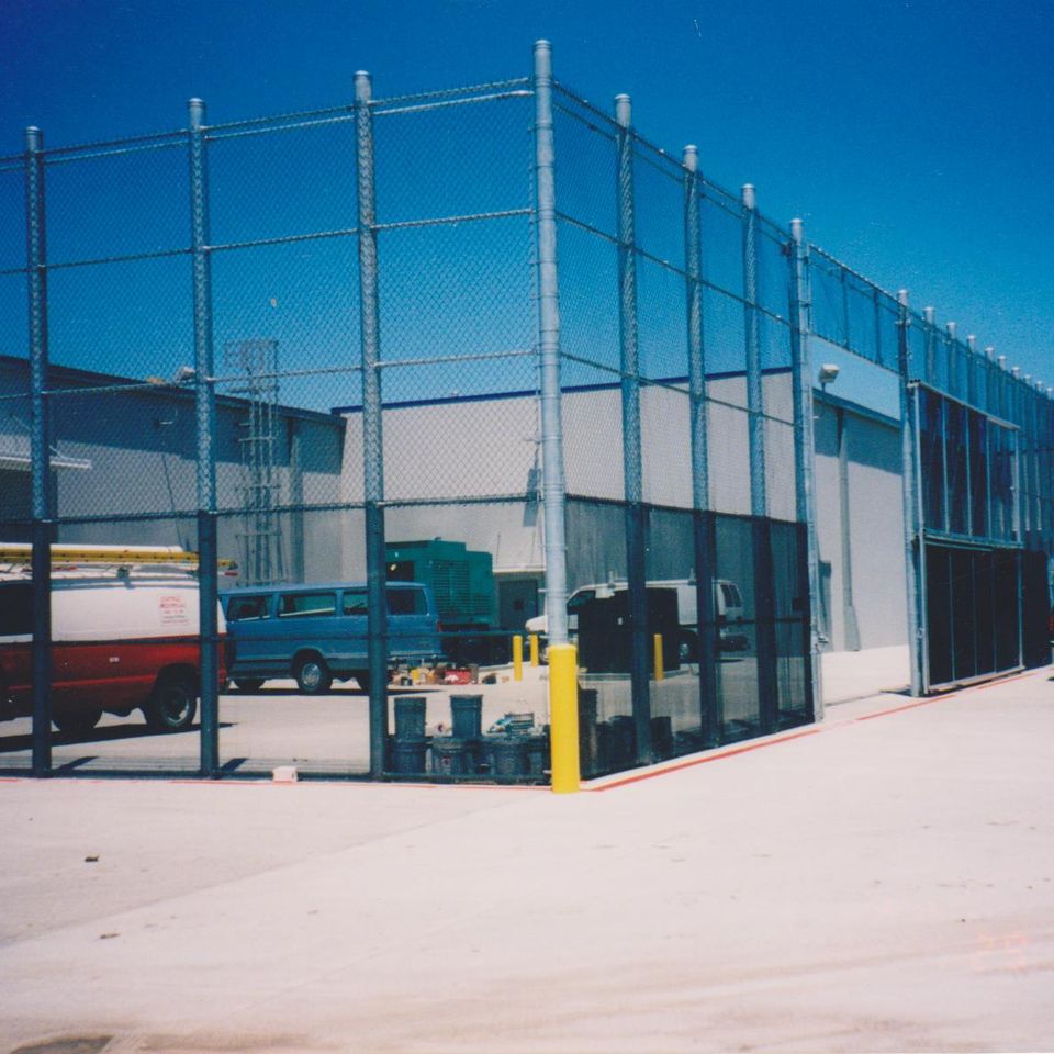 2 story security fence