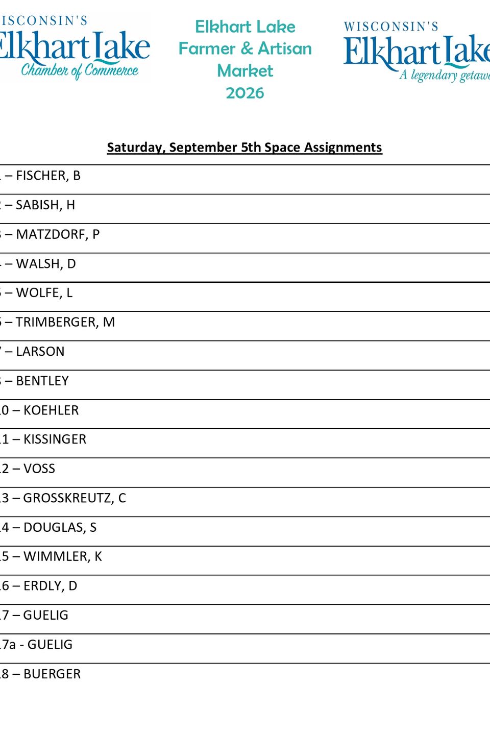 Sept 5 2026 manifest 1