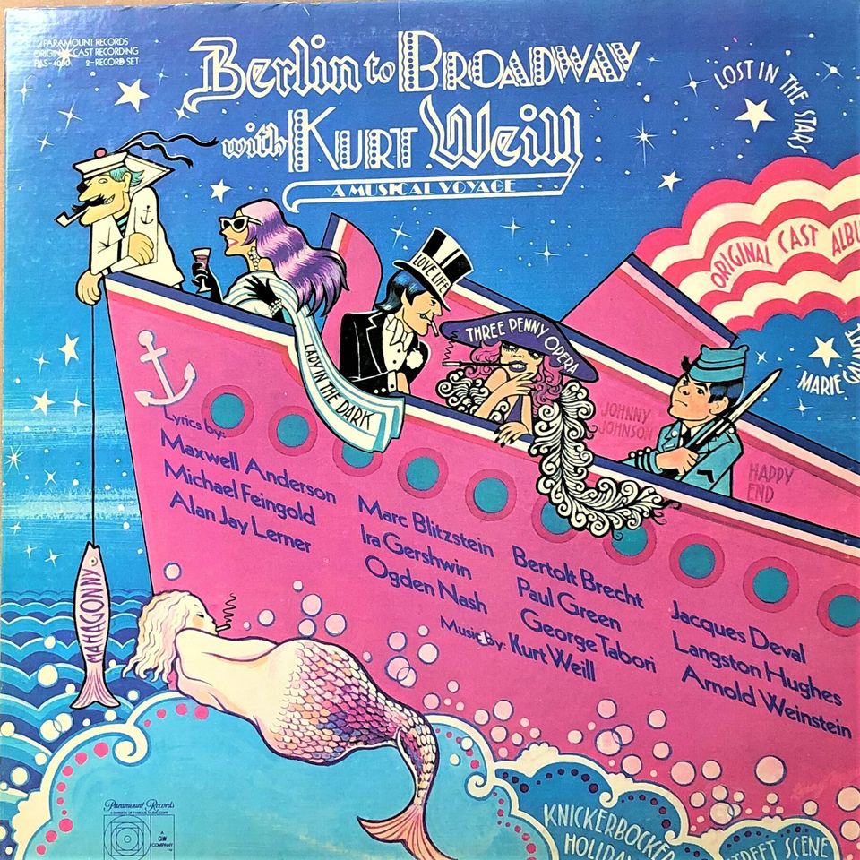 Record  berlin to broadway kurt weill