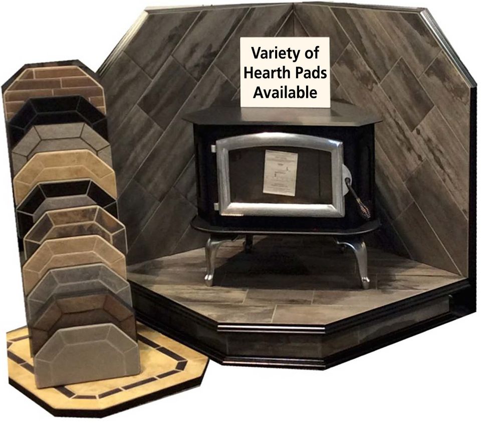 Hearth pads display