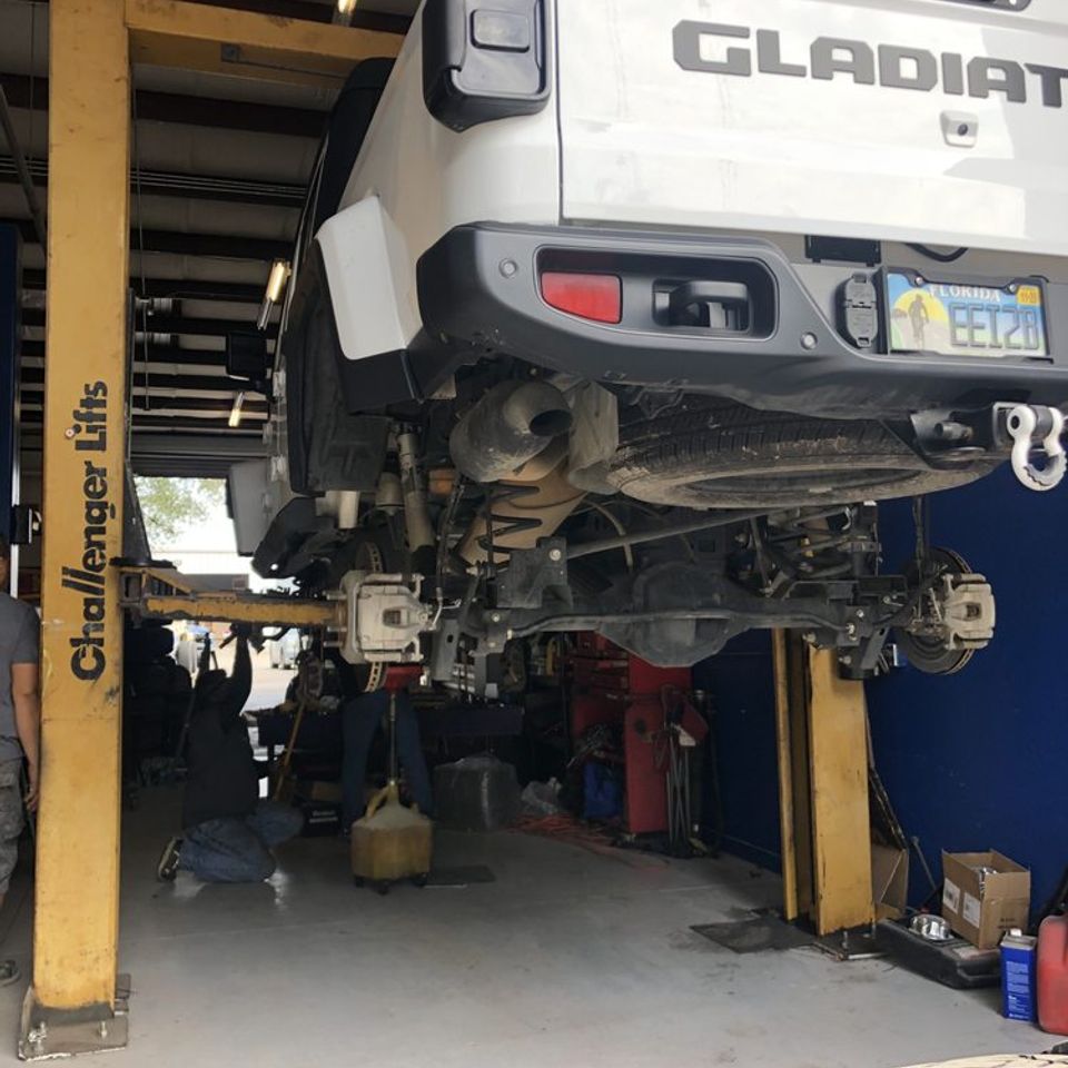 Lift kit installation