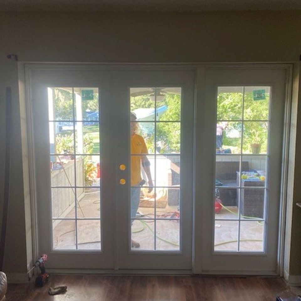French door install