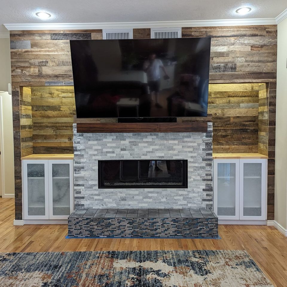 4 fireplace and surround