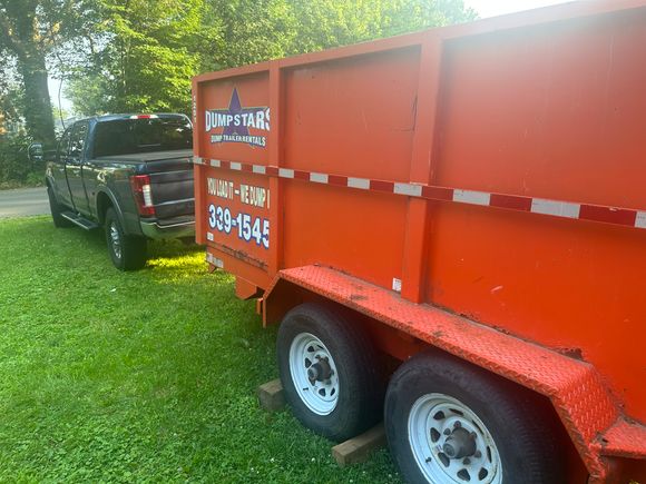 Dumpstars Dump Trailer Rentals Unit delivery