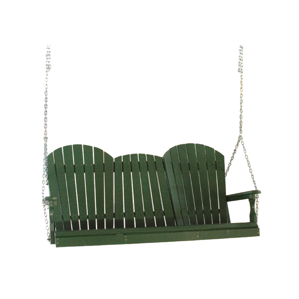 Hlf 5' adirondack swing green