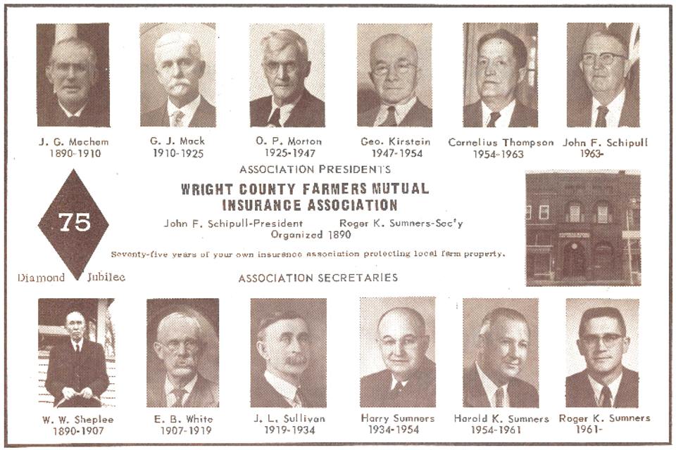Wright County Farmers Mutual Insurance Association Ad