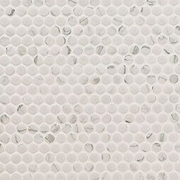 Carrara matte penny round