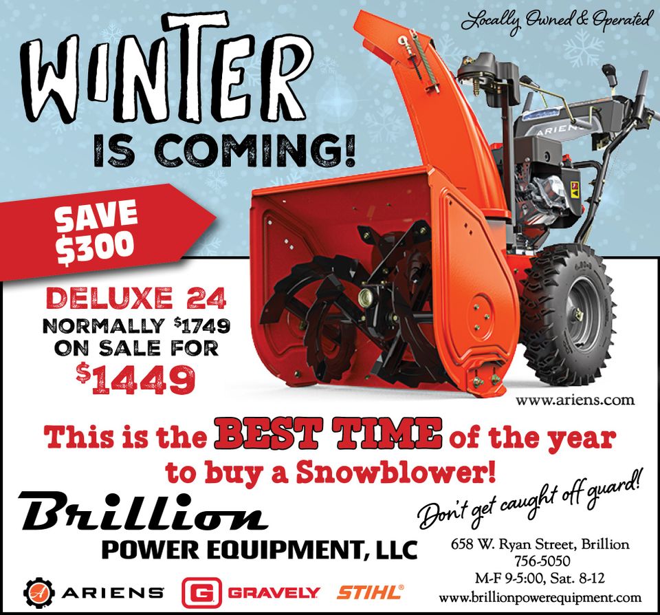 Are you ready slowblowers2022 120222