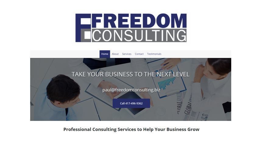 Freedom consulting screen shot 3