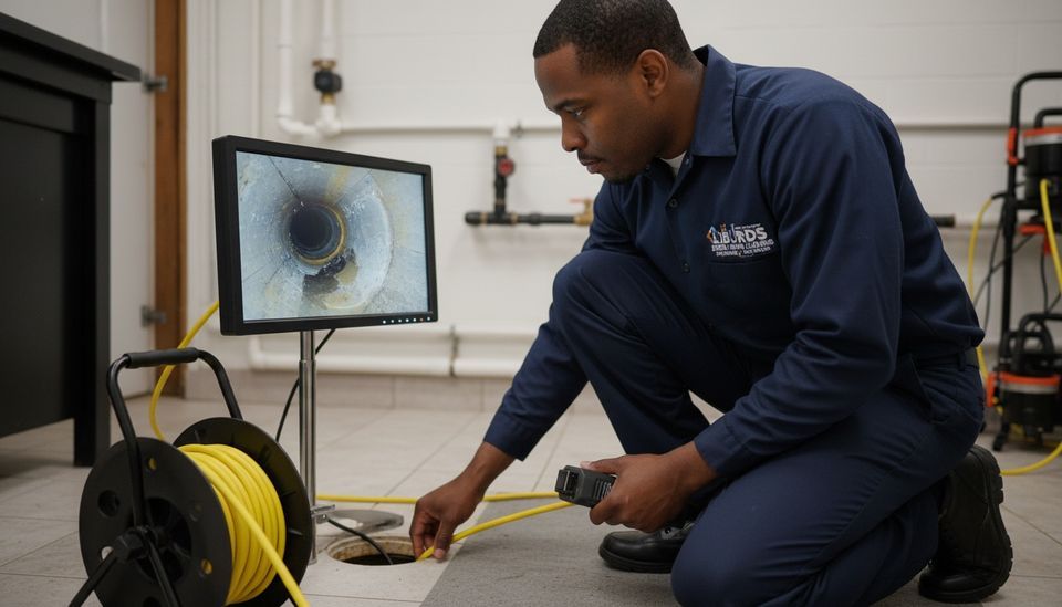 Drain camera inspection St Croix - Liburd's professional pipe diagnostic equipment USVI