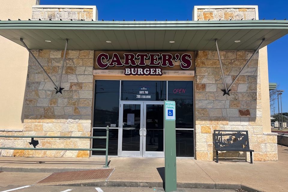 Carter's burger   storefront
