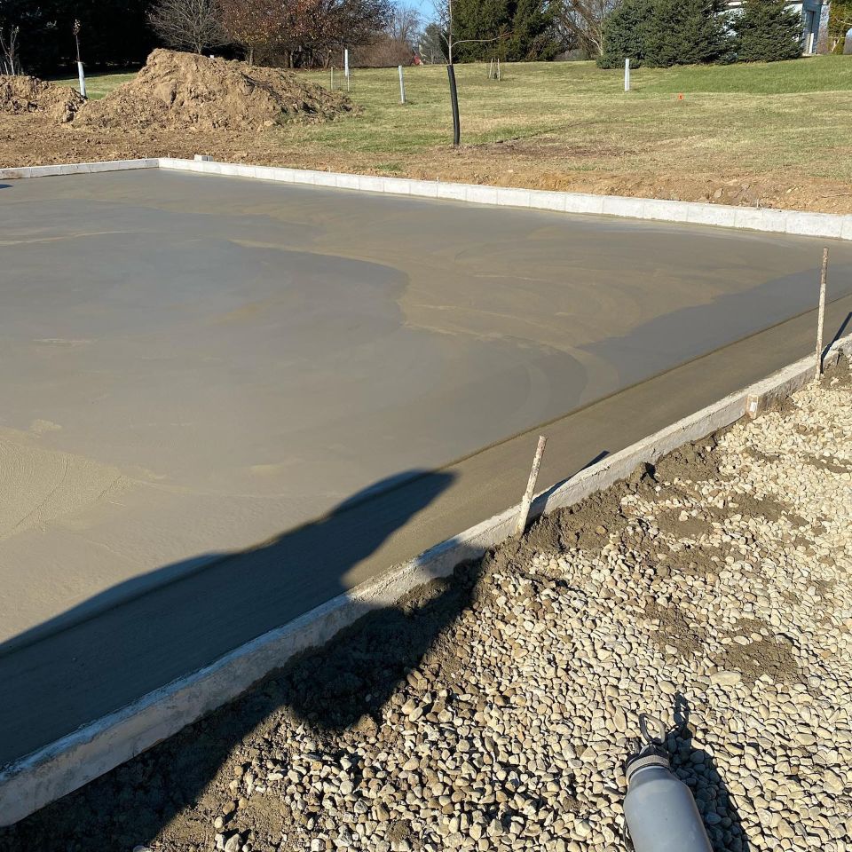 Fresh concrete fahner