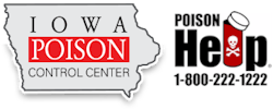Iowa poison control