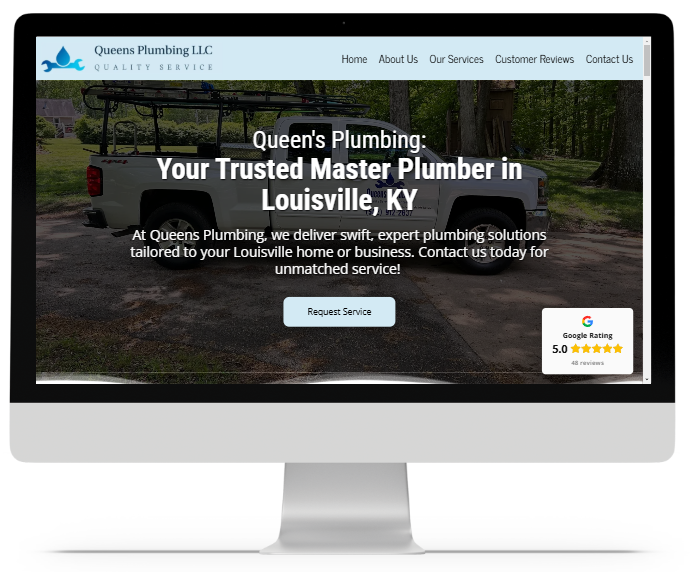 Queens Plumbing Online website preview