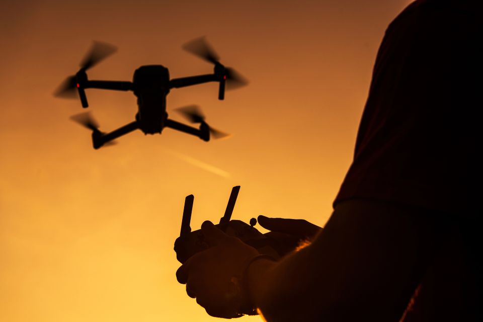 Drone event coverage spring chicken socials