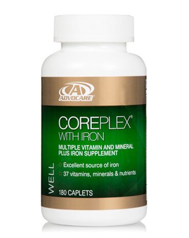 Coreplex with iron bottle