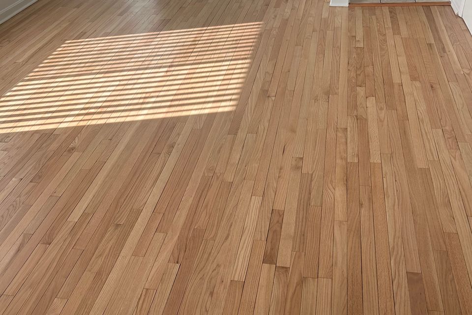 New hardwood floor installation done by Siti Floors LLC