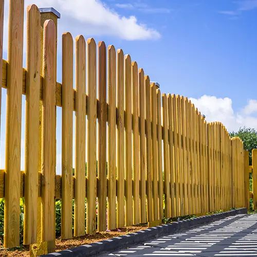 Fence washing