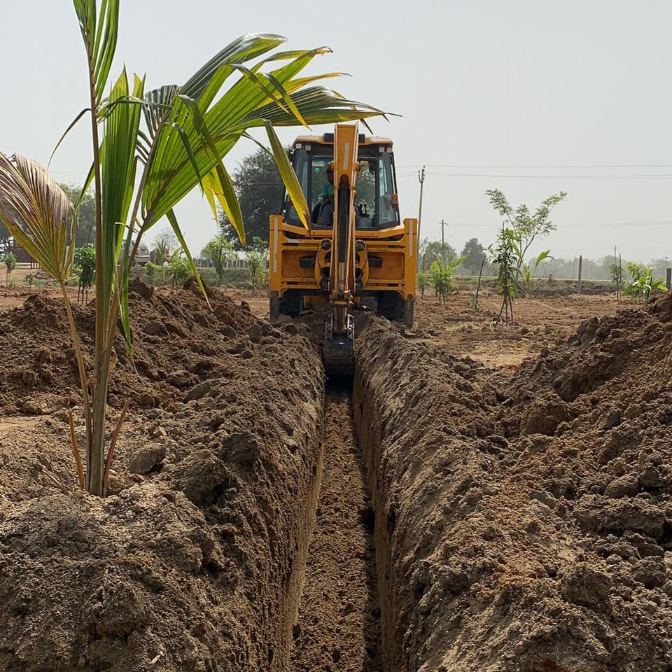 drainage and sewer excavation