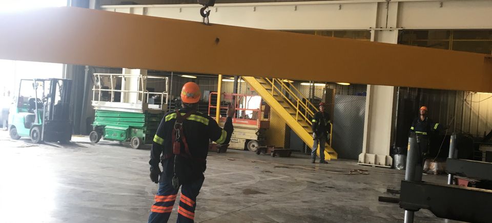Crane install