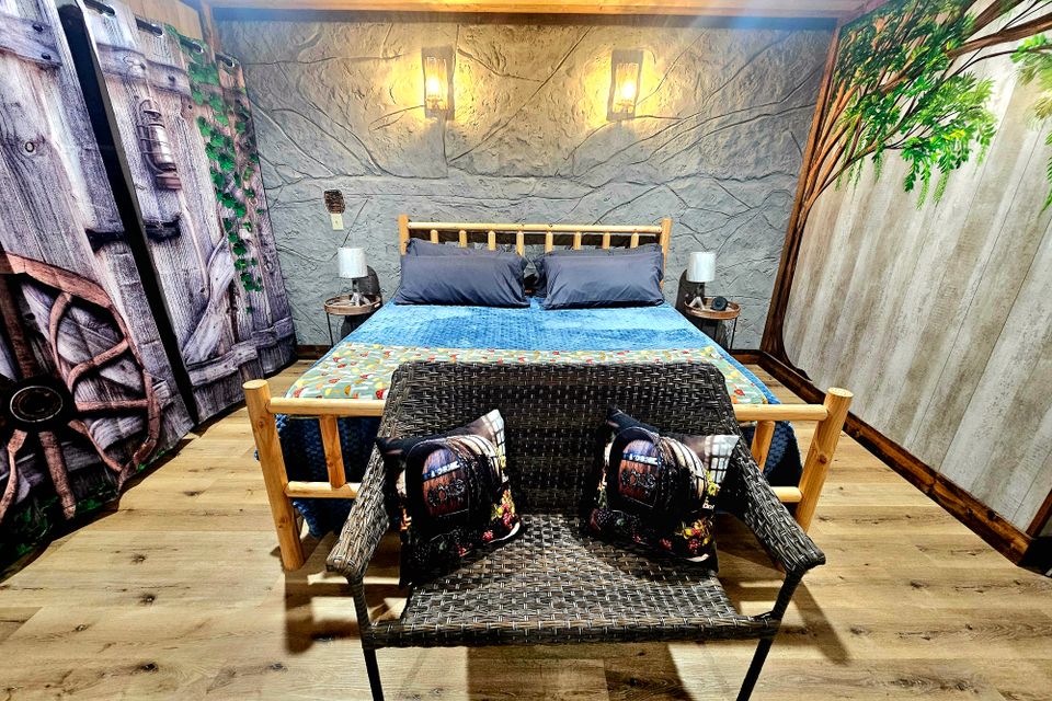 Unit c new bed front