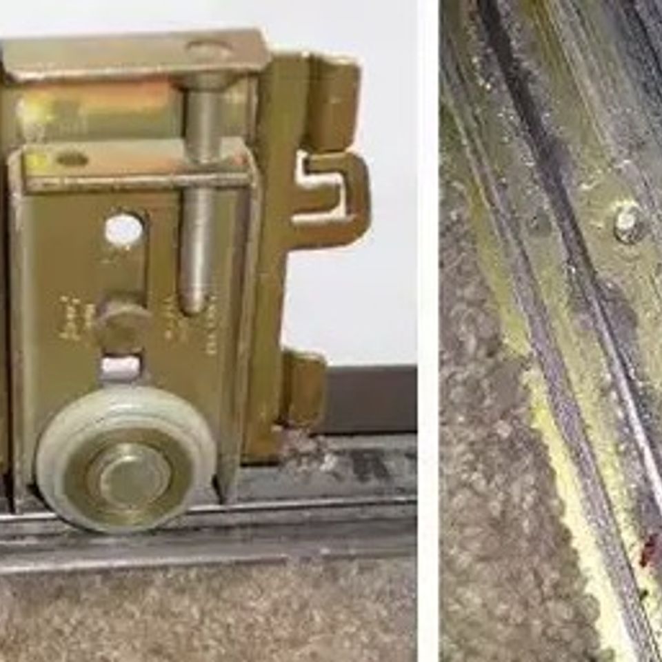 Closet sliding door repair