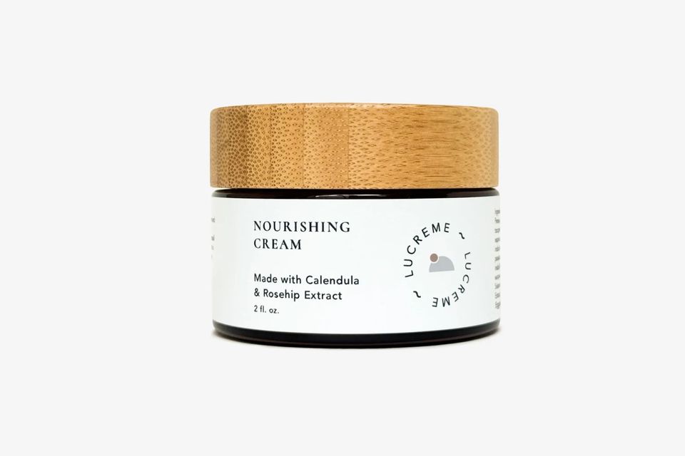 Nourishing cream   made with real beeswax and calendula   rosehip extract
