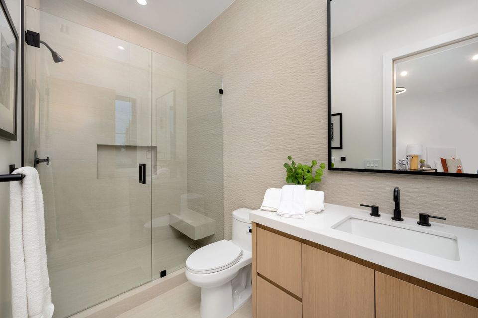 Shower and sink