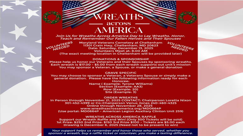 Wreaths across america