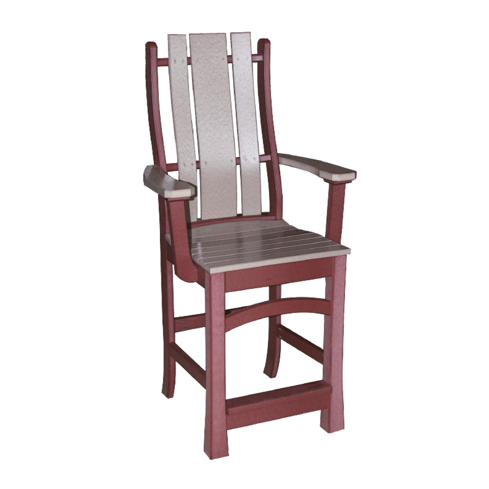 Or madison pub set (arm chair)