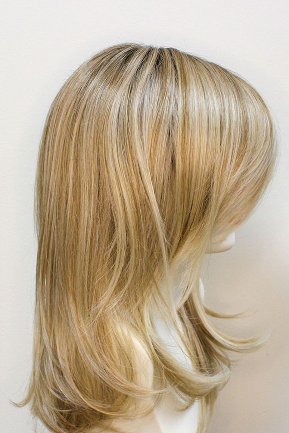 Blonde curled ends 2