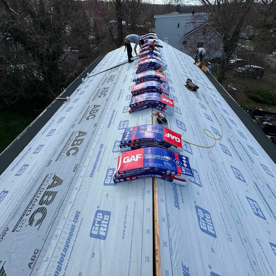 ROOF IN PROGRESS