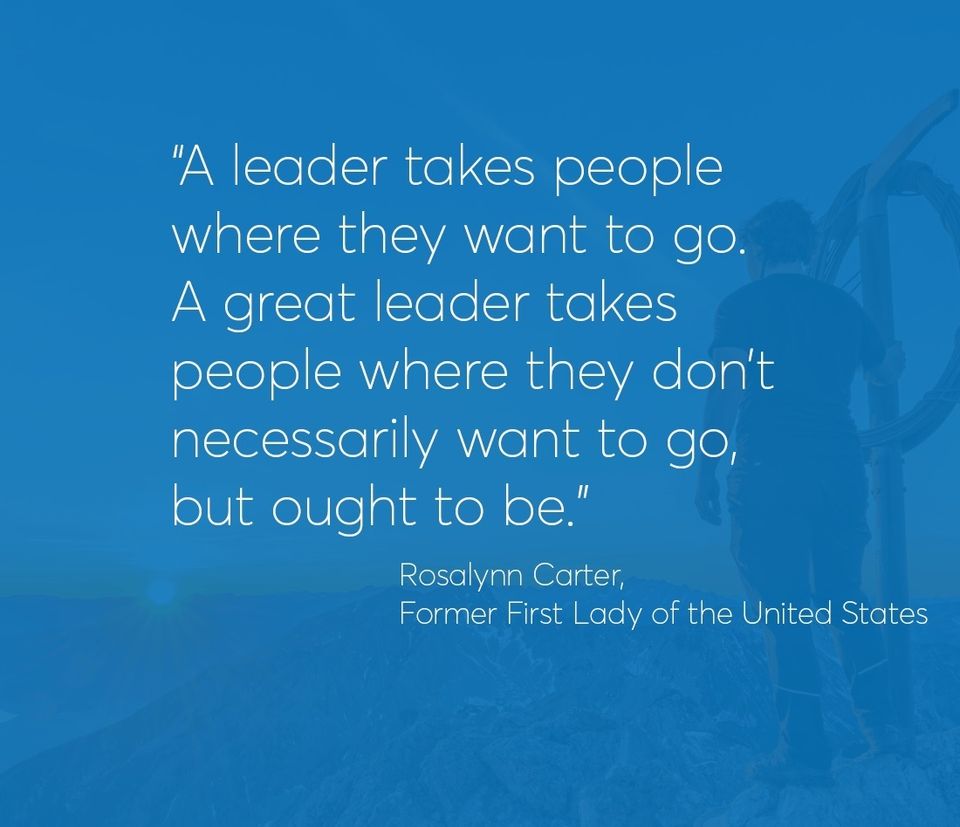 A leader