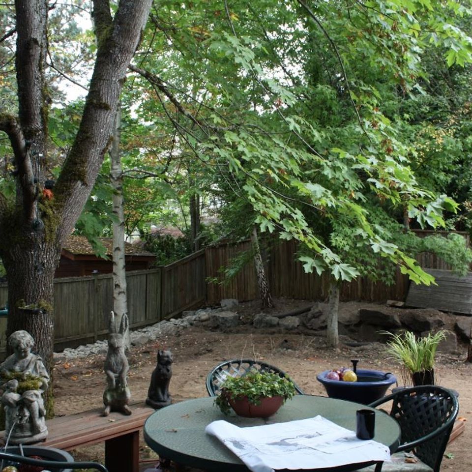 Before firepit