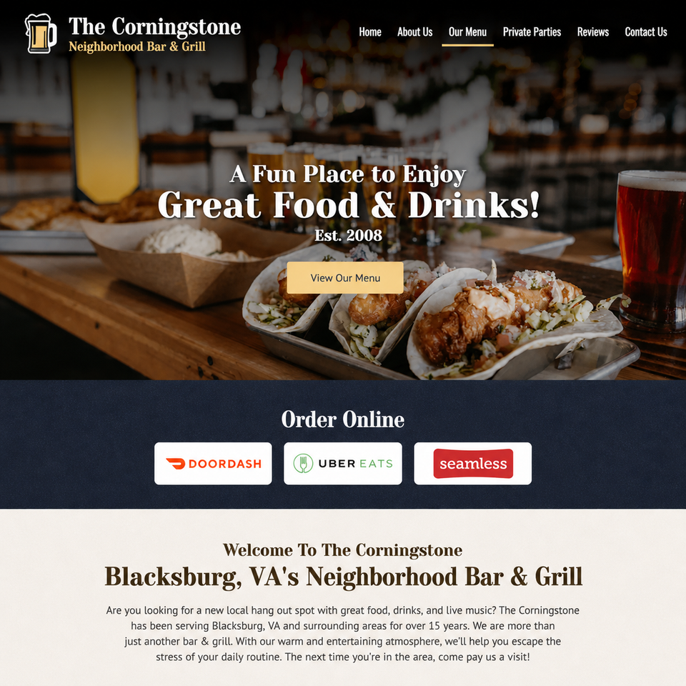 The corningstone