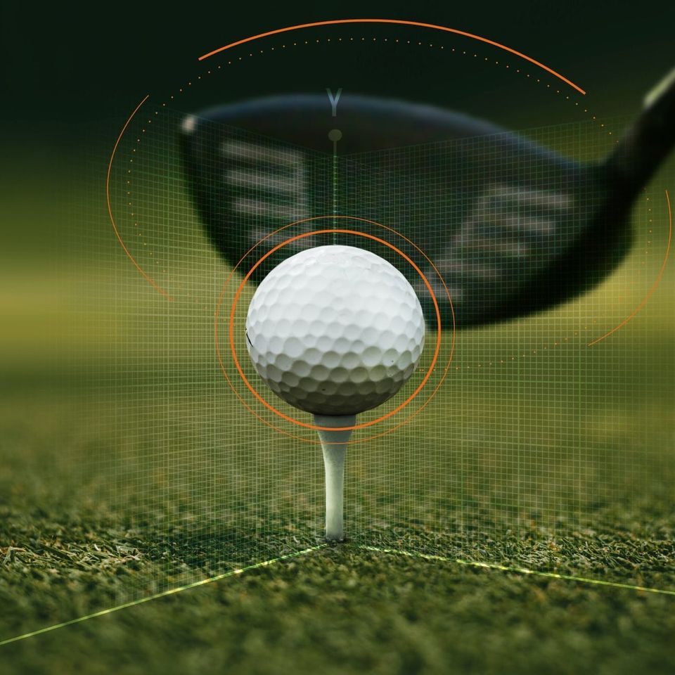 Tee box indoor golf trackman 3