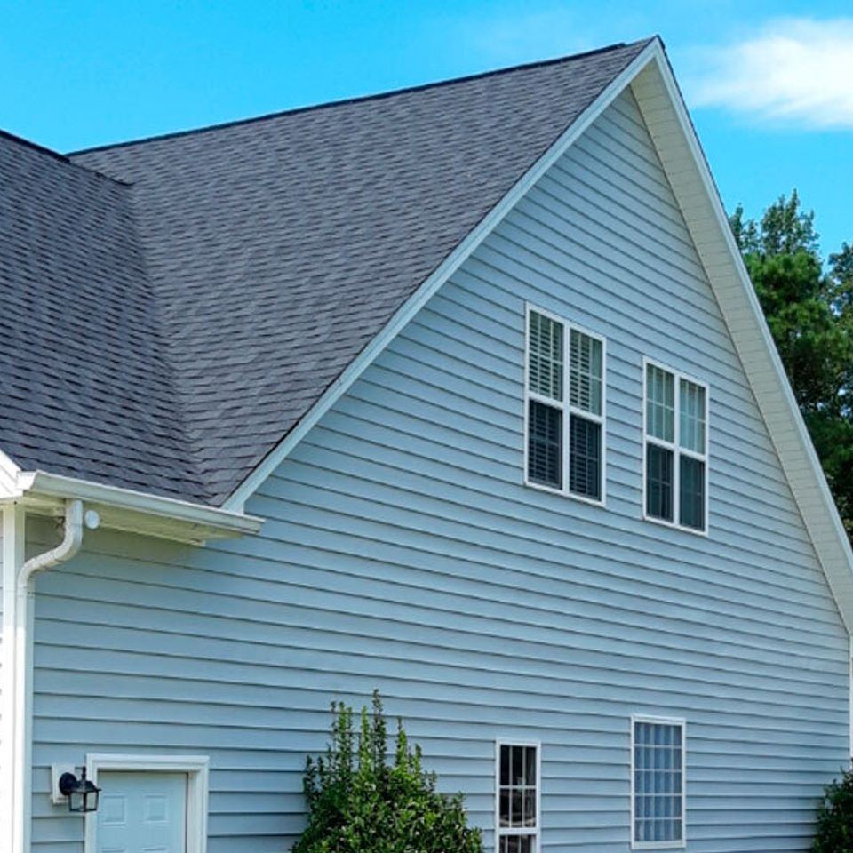Vinyl Siding, Boxed Overhang, Remodeling Inspired Construction LLC Raleigh