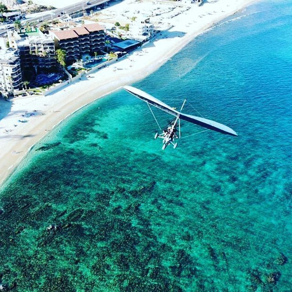 Captivating aerial view of the beach | Boise Aerial Drone Photography