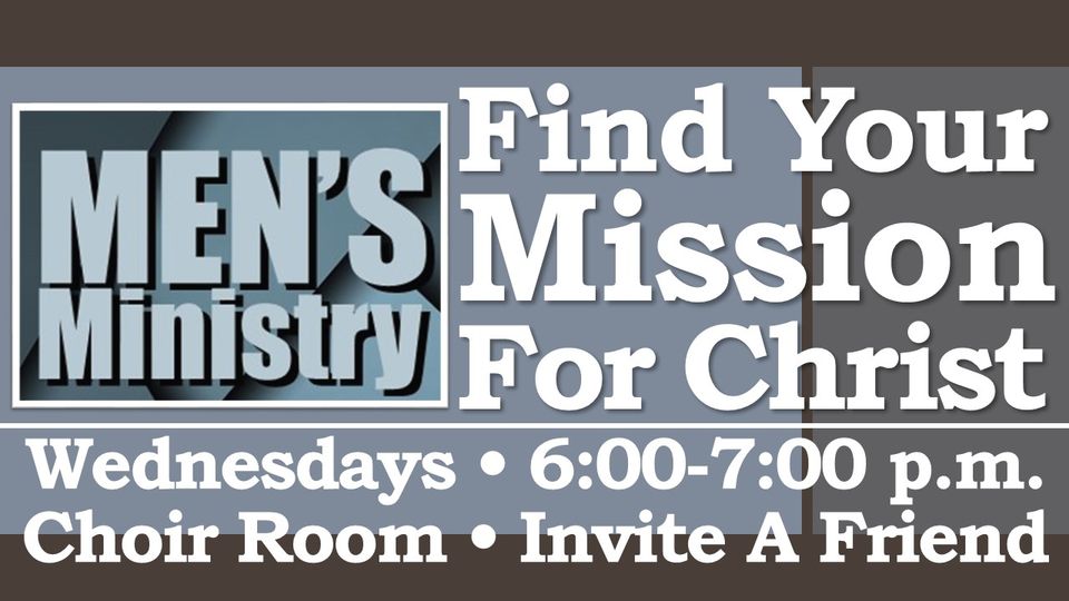 Mens wednesday bible study