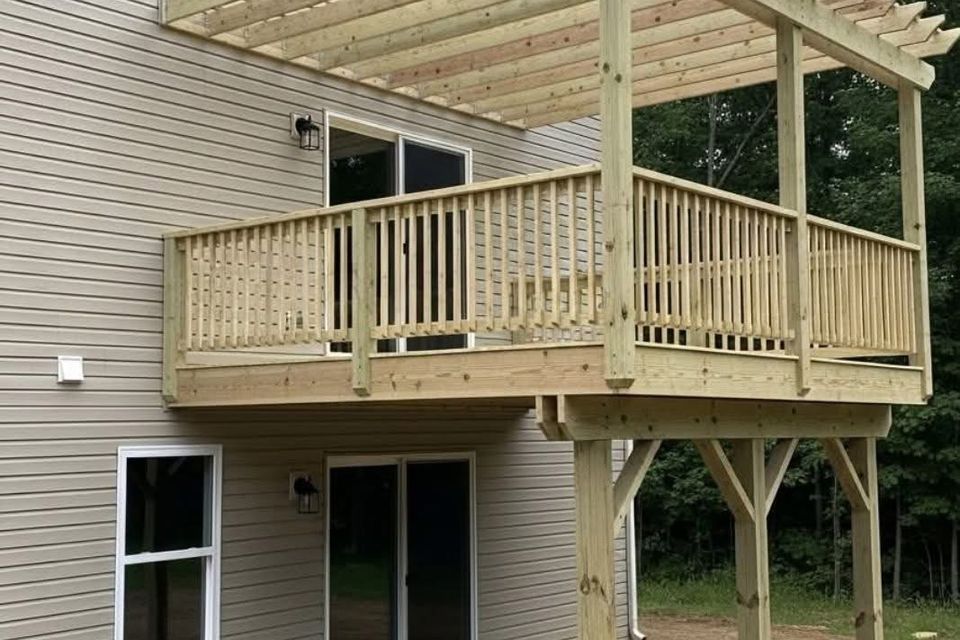 Wood Deck Construction in Garfield, NJ