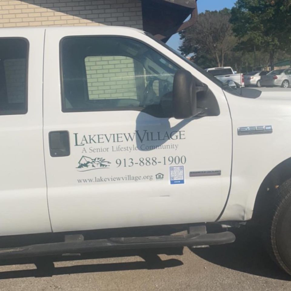 Lakeview logo on truck