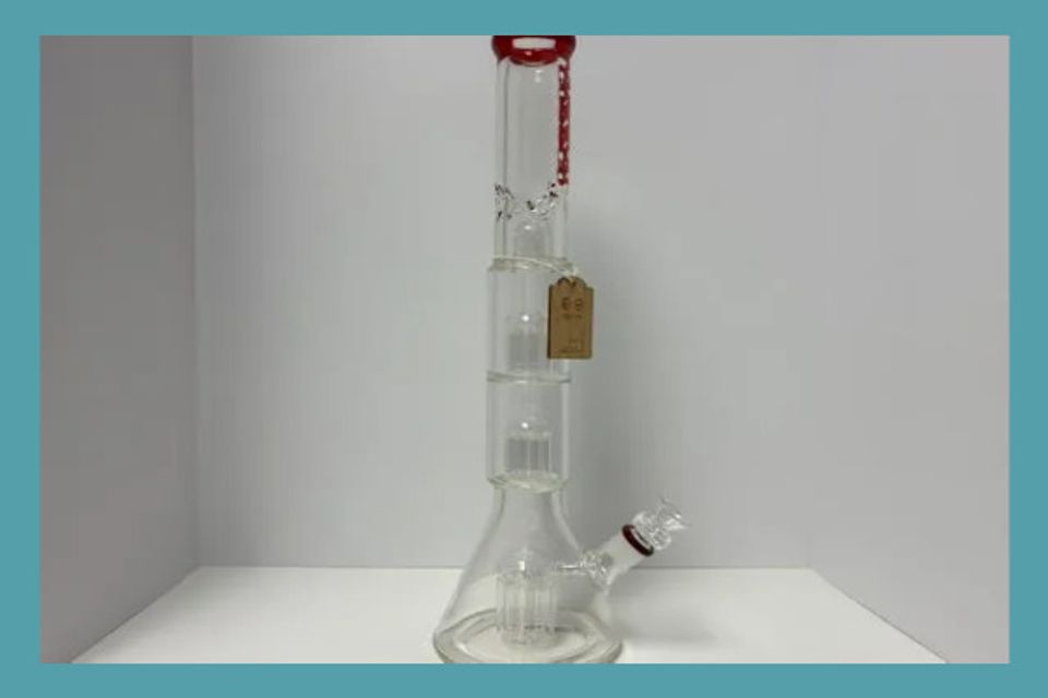 Cheech 19 Inch Red Big Papa - Water Pipe