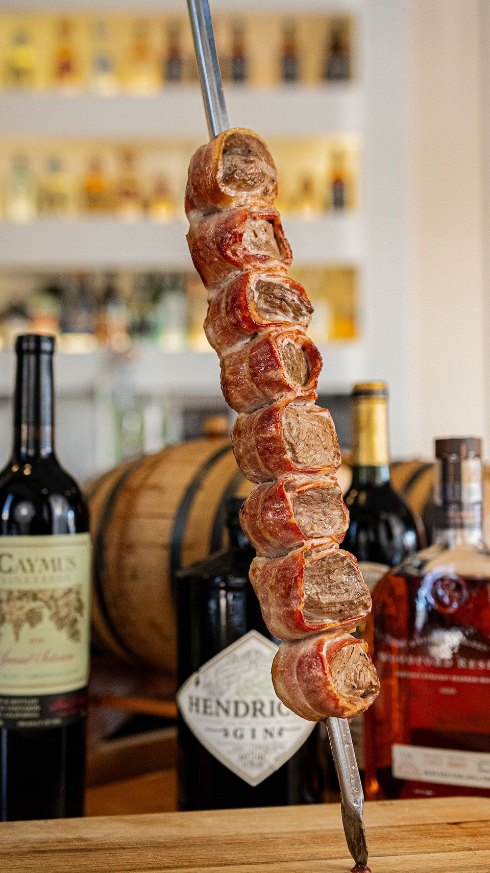 Filemignon with bacon